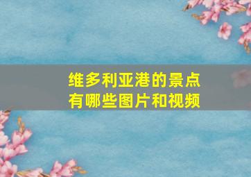 维多利亚港的景点有哪些图片和视频