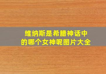 维纳斯是希腊神话中的哪个女神呢图片大全