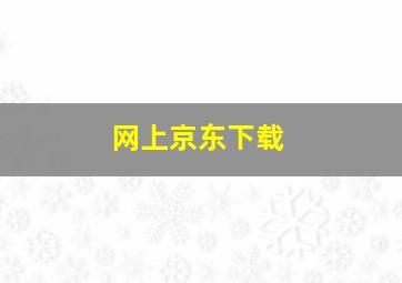 网上京东下载