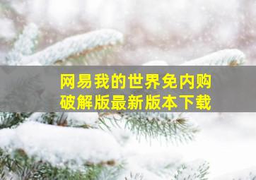 网易我的世界免内购破解版最新版本下载