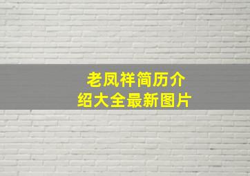 老凤祥简历介绍大全最新图片