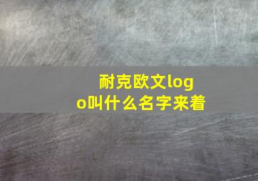 耐克欧文logo叫什么名字来着