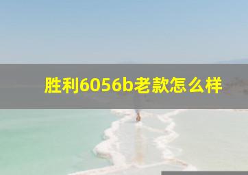 胜利6056b老款怎么样