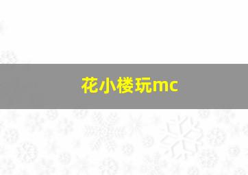 花小楼玩mc