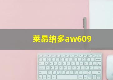 莱昂纳多aw609