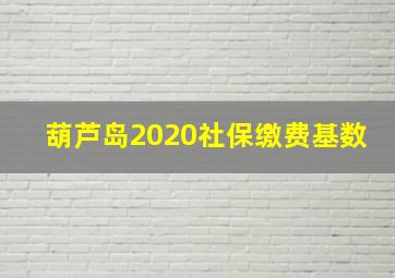 葫芦岛2020社保缴费基数