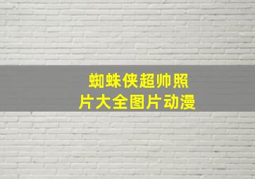 蜘蛛侠超帅照片大全图片动漫