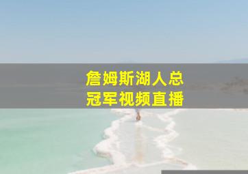 詹姆斯湖人总冠军视频直播