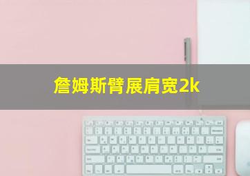 詹姆斯臂展肩宽2k