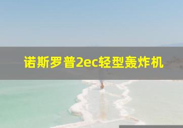 诺斯罗普2ec轻型轰炸机