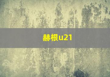 赫根u21