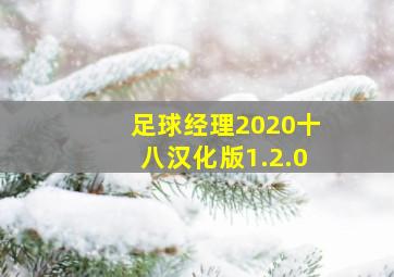 足球经理2020十八汉化版1.2.0