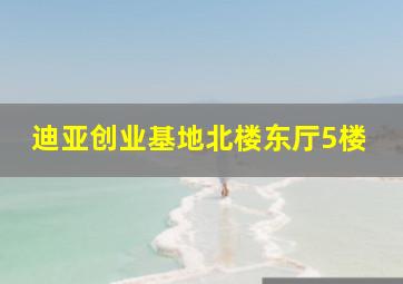 迪亚创业基地北楼东厅5楼