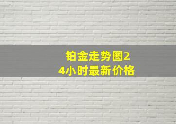 铂金走势图24小时最新价格