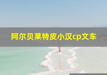 阿尔贝莱特皮小汉cp文车