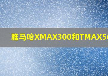 雅马哈XMAX300和TMAX560对比