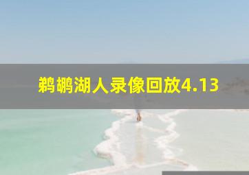 鹈鹕湖人录像回放4.13