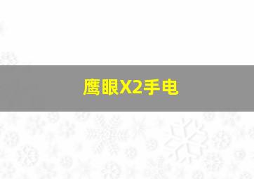 鹰眼X2手电