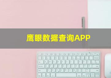 鹰眼数据查询APP