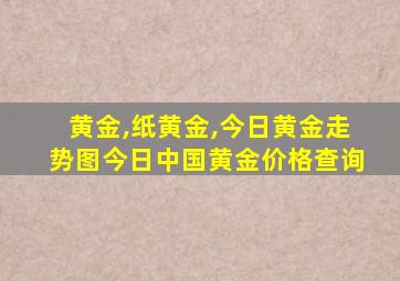 黄金,纸黄金,今日黄金走势图今日中国黄金价格查询