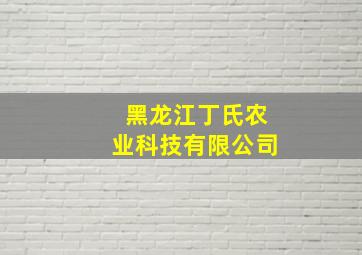 黑龙江丁氏农业科技有限公司